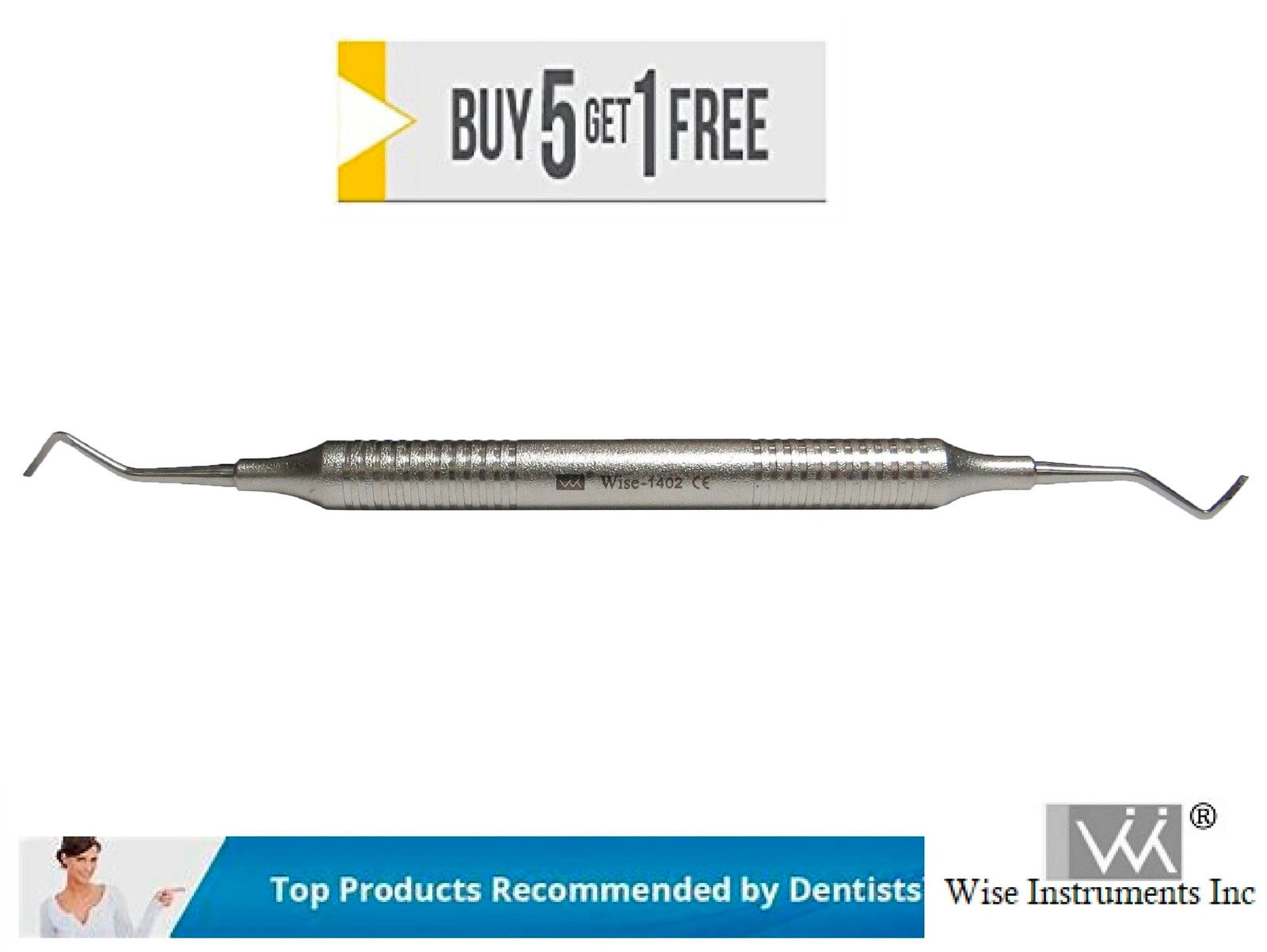 Wise Dental Margin Trimmer 28 Distal (1.0mm) (Sharp Edge retention & Durability)