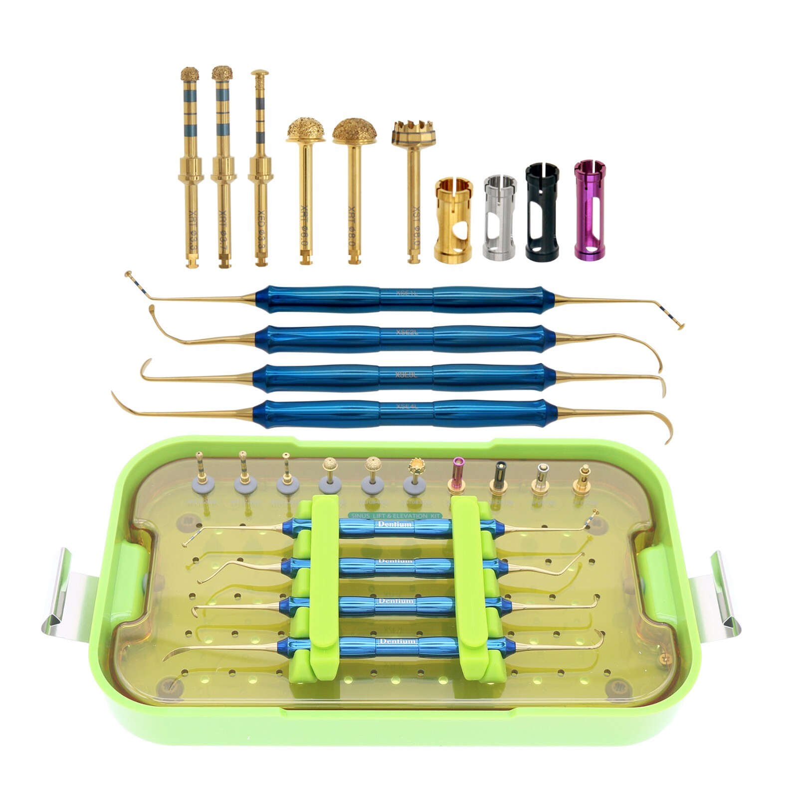 Dental Advanced Sinus Kit Drill Stoppers Hand Instrument DASK