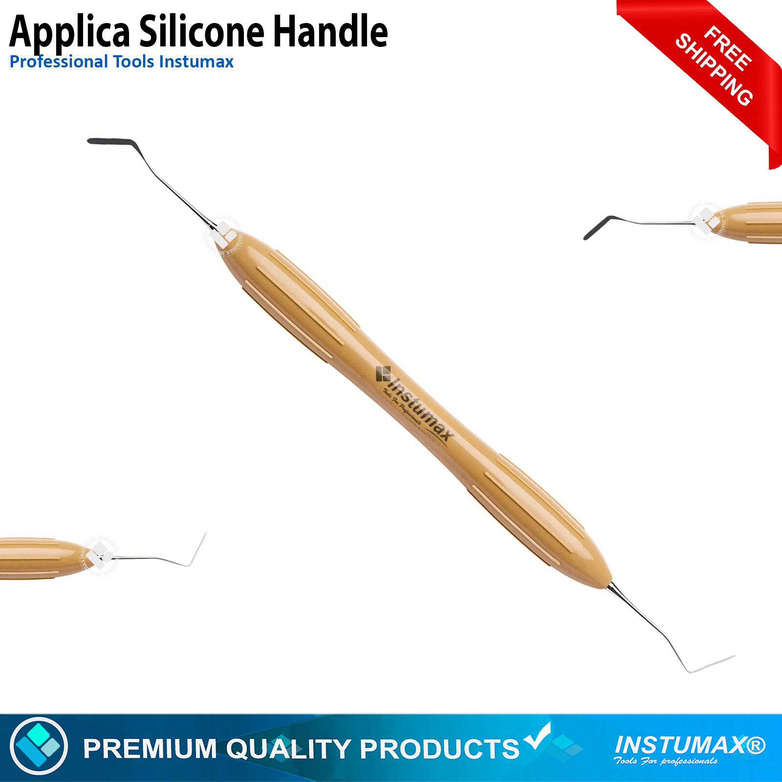 Set of 10 LM Arte Composite Filling & Restorative Instrument Silicone Handle