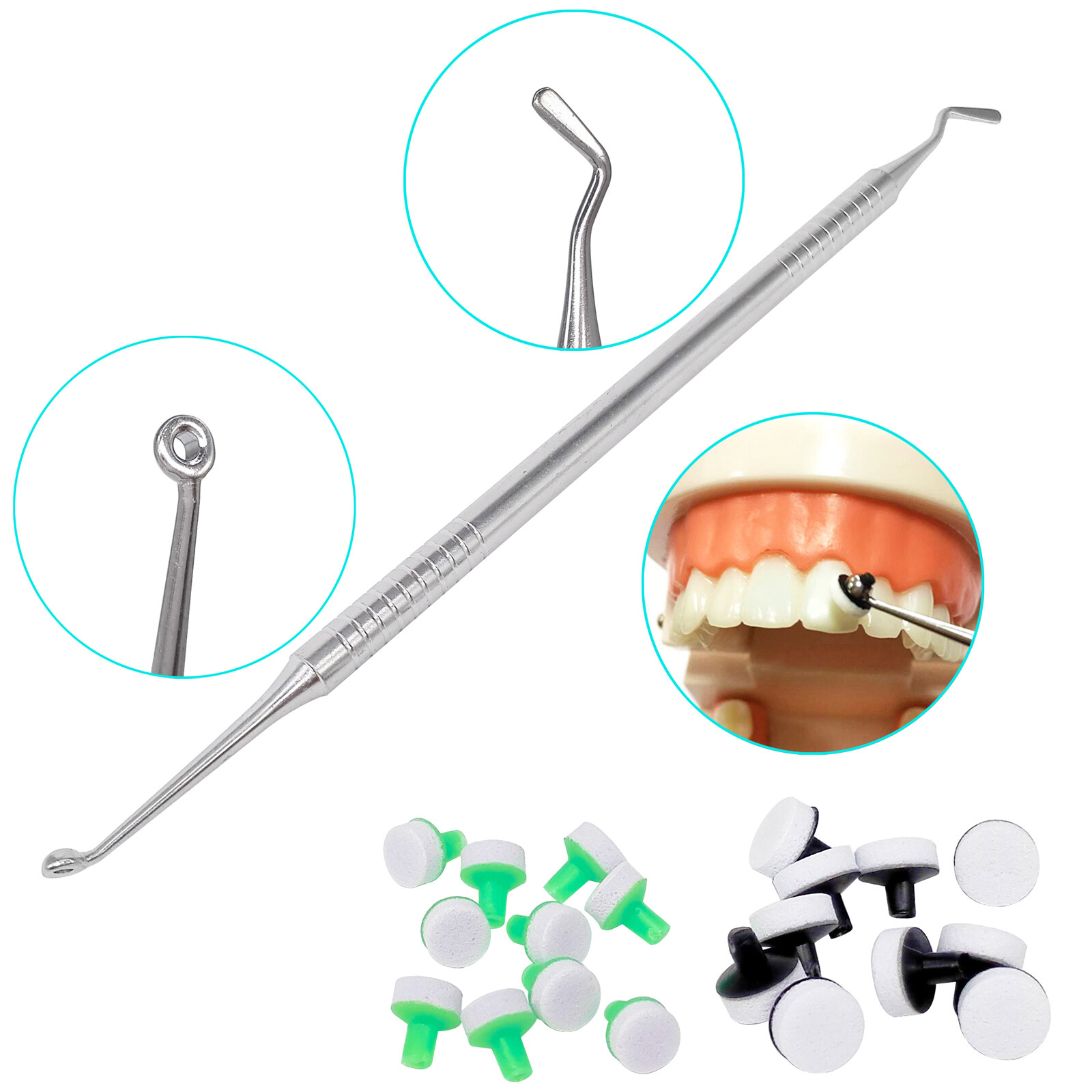 Dental Composite Resin Molding Optrasculpt Pad Foam Pads Veneer Spatula Large