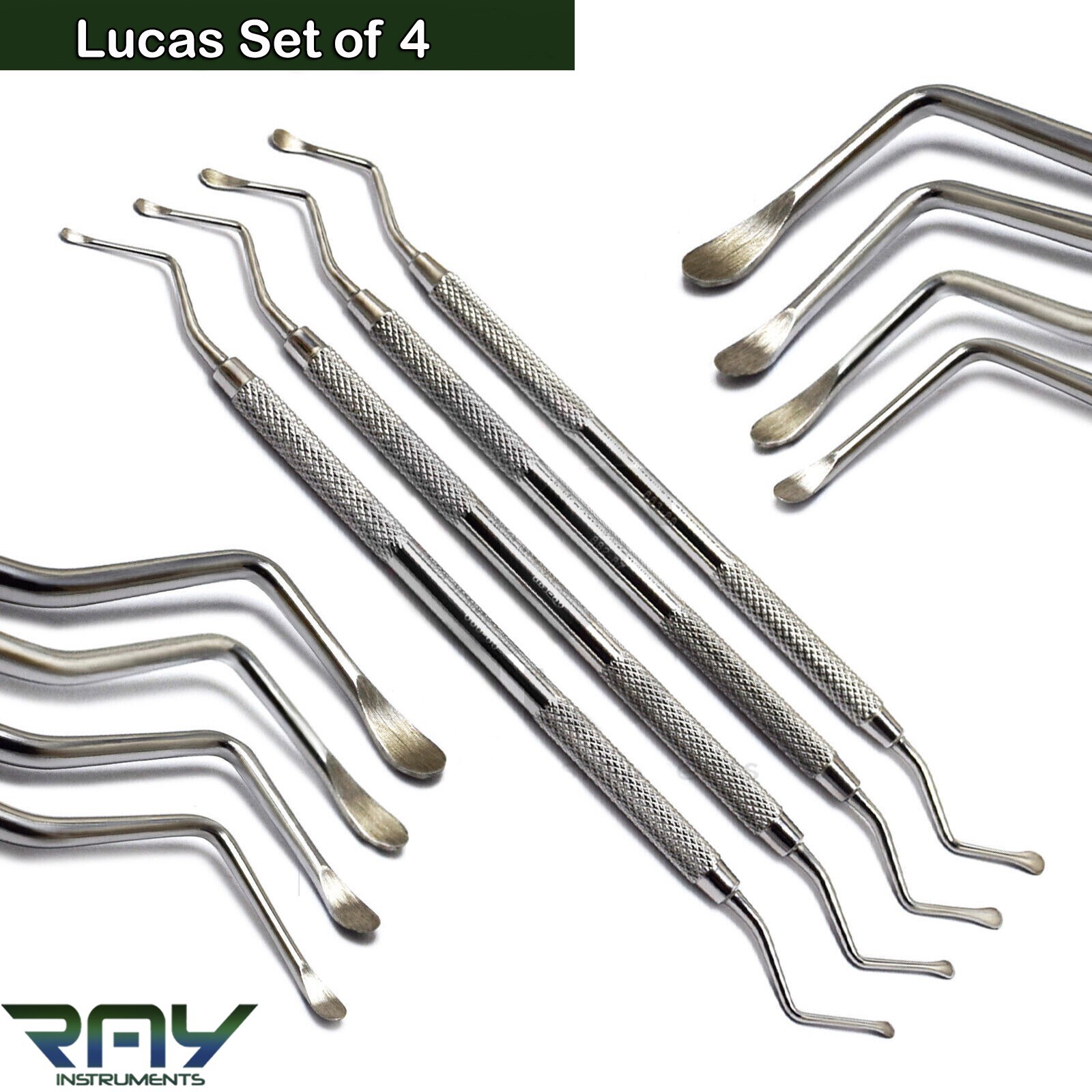 20 Pcs Dentistry Implant Oral Surgery Kit Dental Surgical Instruments With Box