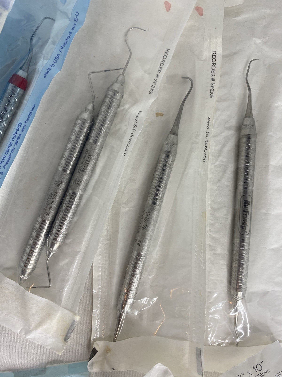 Lot of 36 Dental Instruments Most HU Friedy Made USA Double Ended Stainless