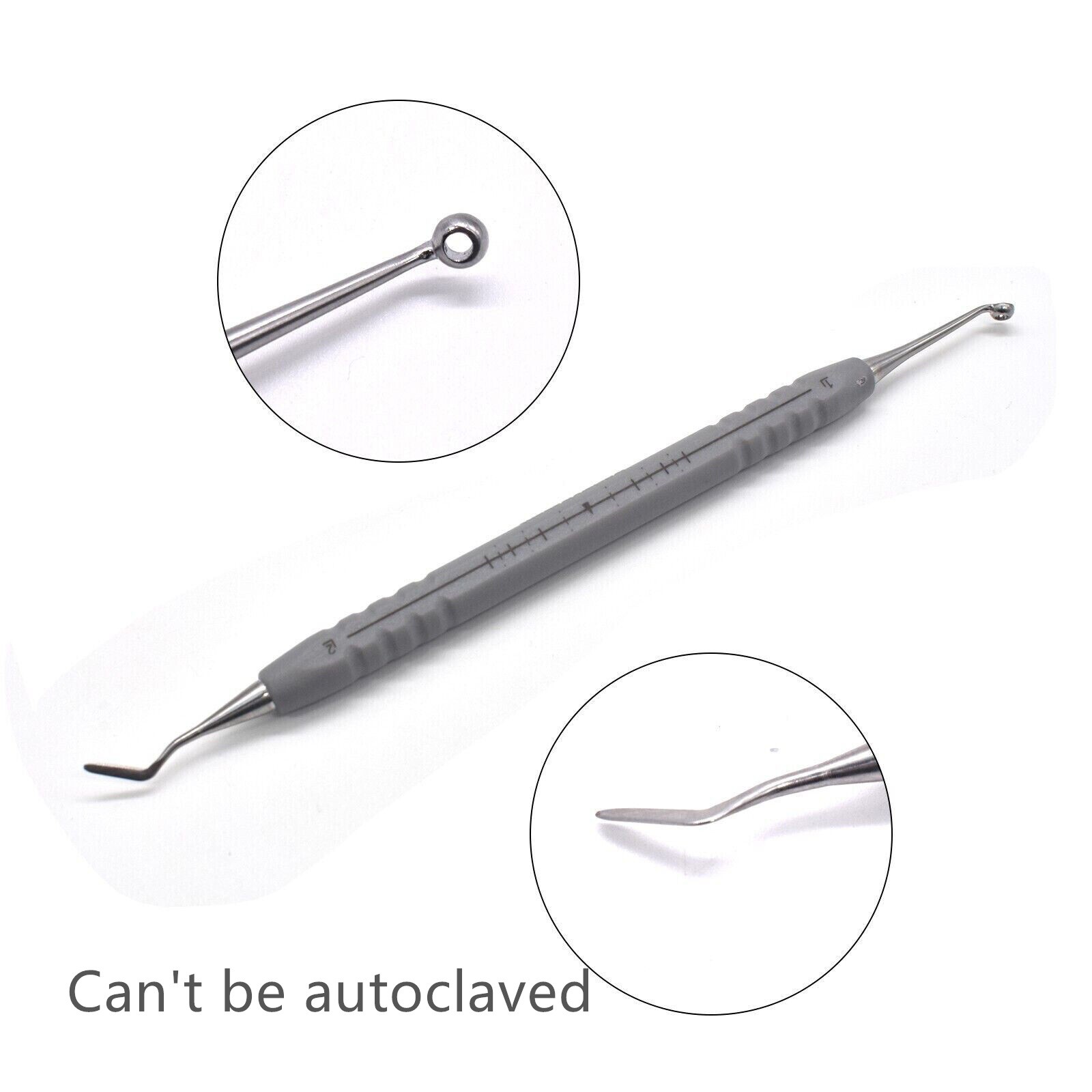 Dental Composite Resin Spatula Filling Instruments Handle Foam Pads OptraSculpt
