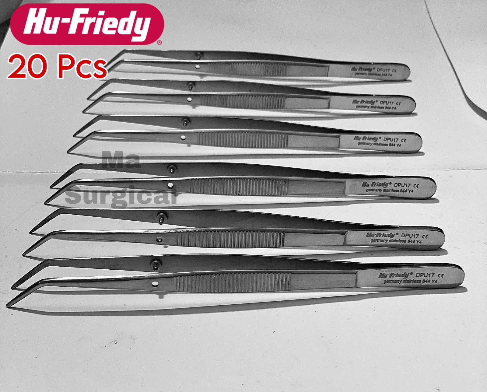 Hu-Friedy Utility Pick Up DPU17 Dental Dressing Plier Lot of 20 pcs