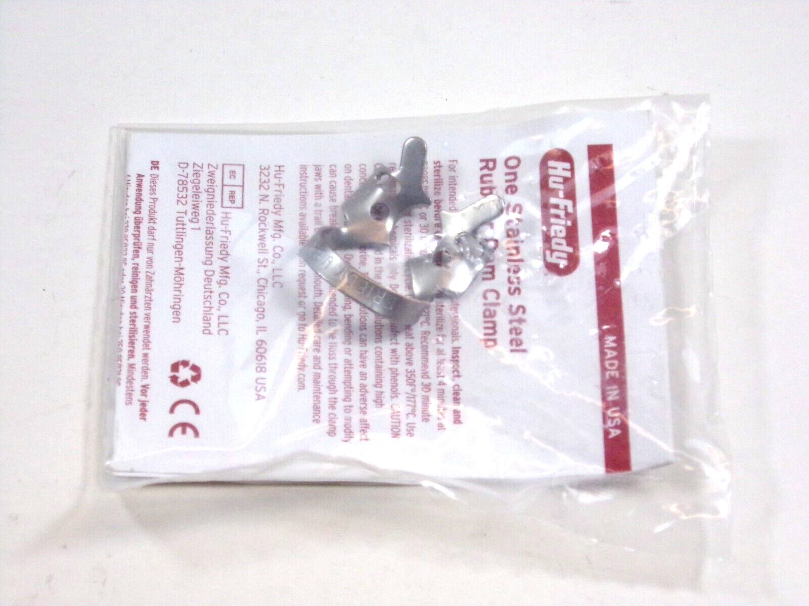 Dental Rubber Dam Clamp No.201 RDCM201 HU FRIEDY