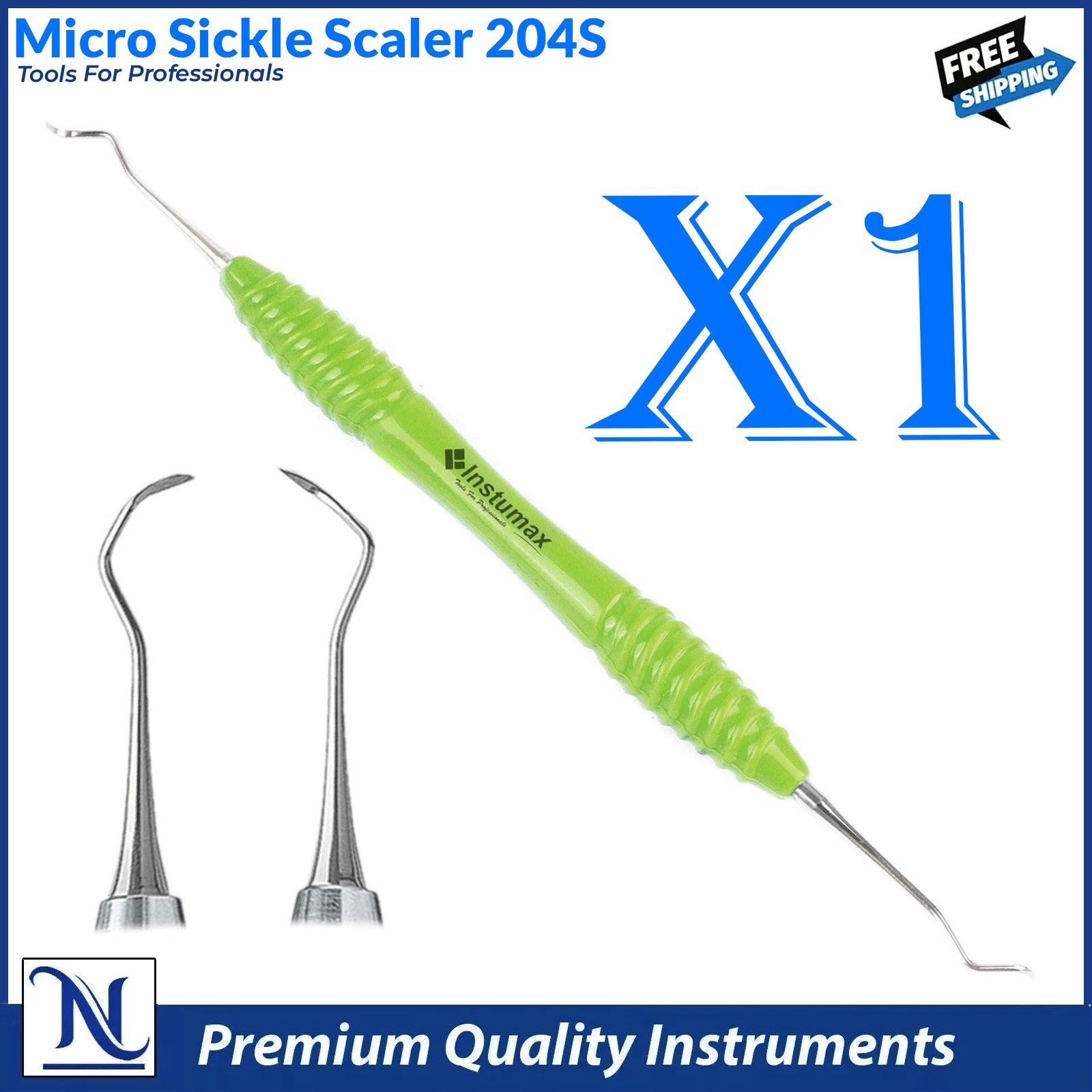 Dental Sickle Scaler 204S – Hygiene Pick Tool