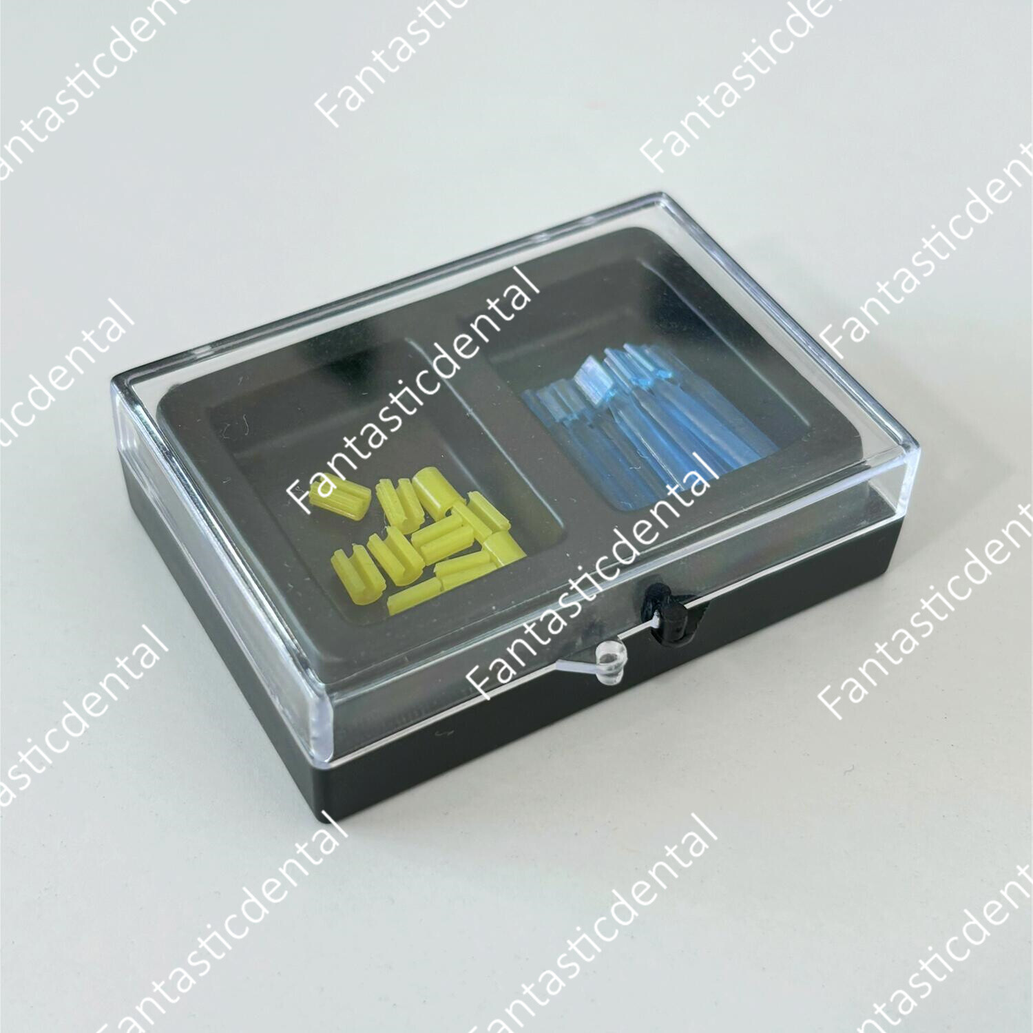 Dental Yellow Clips Overdenture Bar Attachment Retention Inserts Micro Hader