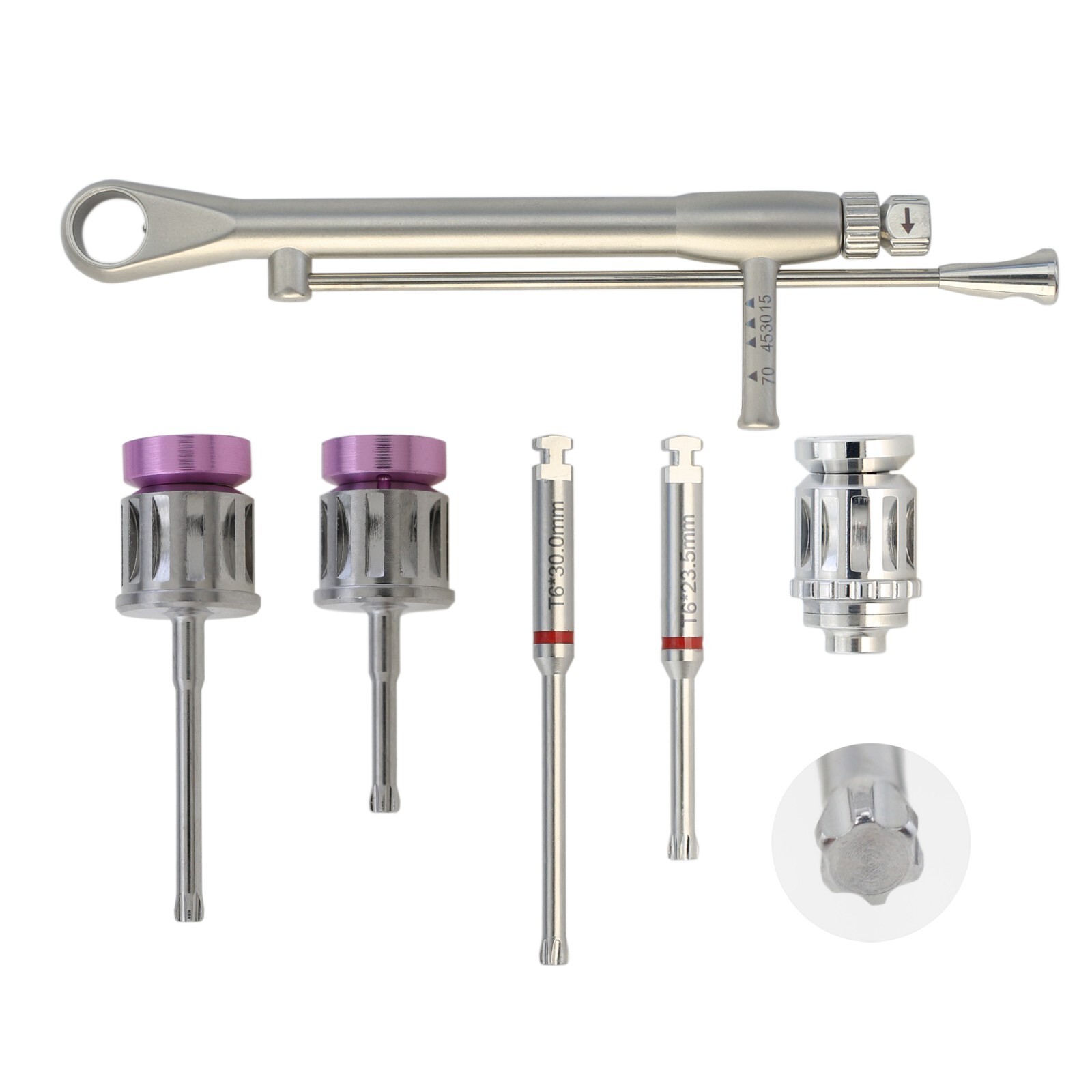Implant Screwdriver T6 SCS Driver Latch Manual Torque Wrench Adapter Strauman n