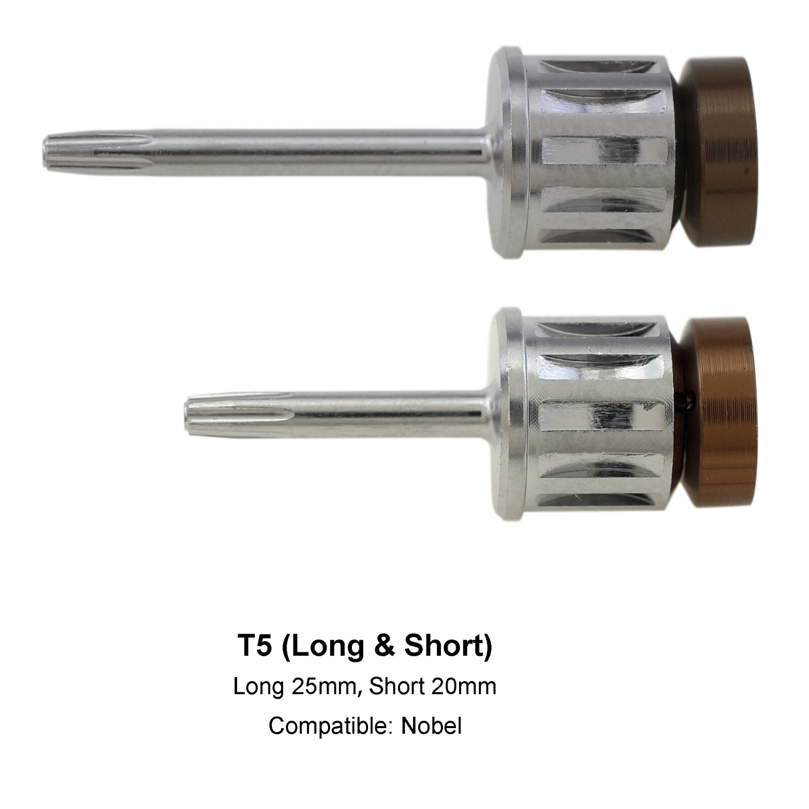 Dental Implant Abutment Ratchet Hand Driver Hex Screwdriver Stainless Long Short