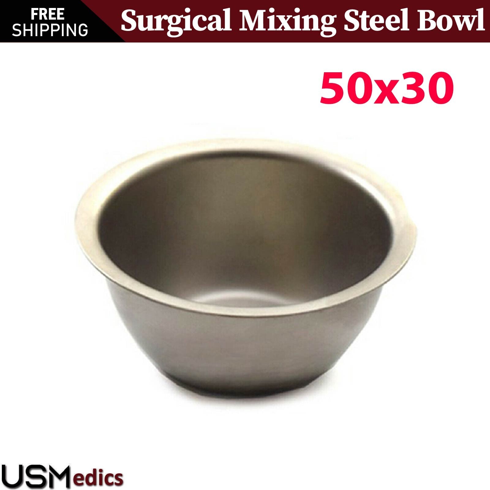 Small Bone Mixing Bowl Stainless Steel Surgical Implant Instruments Laboratory