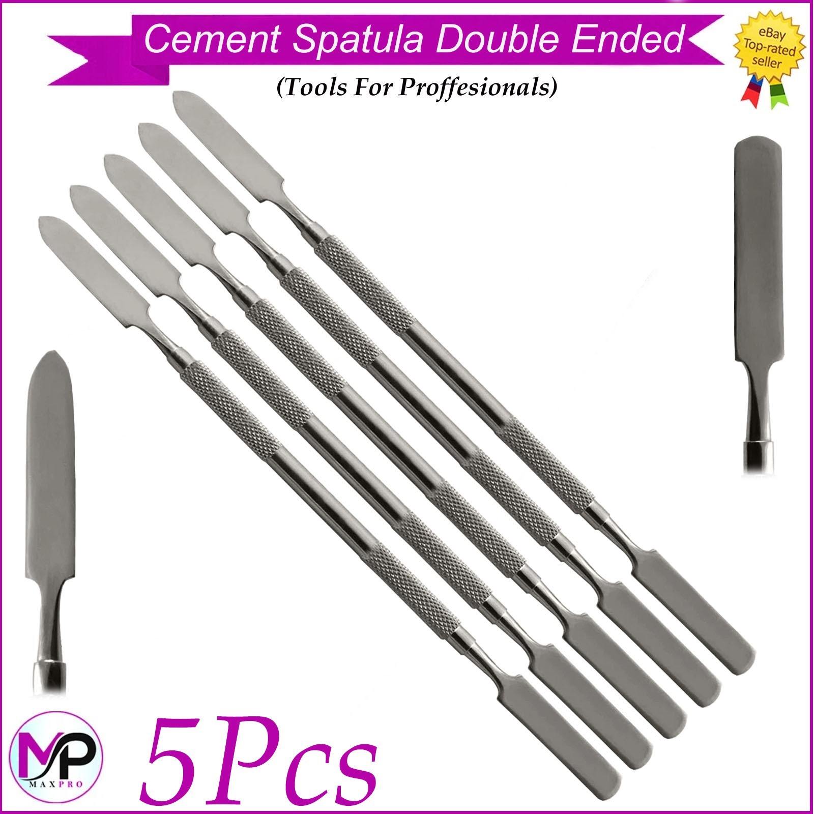 X5 Dental Cement Spatula Double Ended Carver Stainless Steel Instruments New