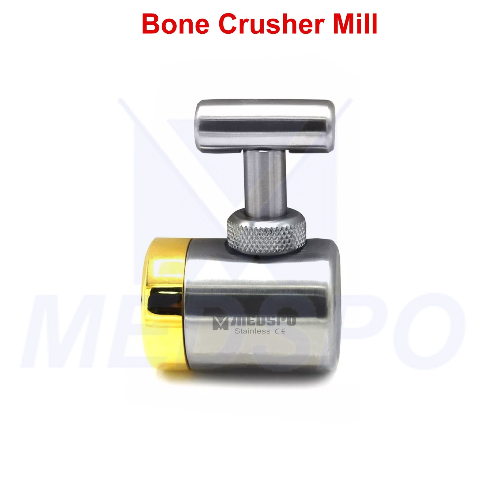Dental Bone Crusher Mill Bone Graft Grinder Surgical Implant Instruments CE