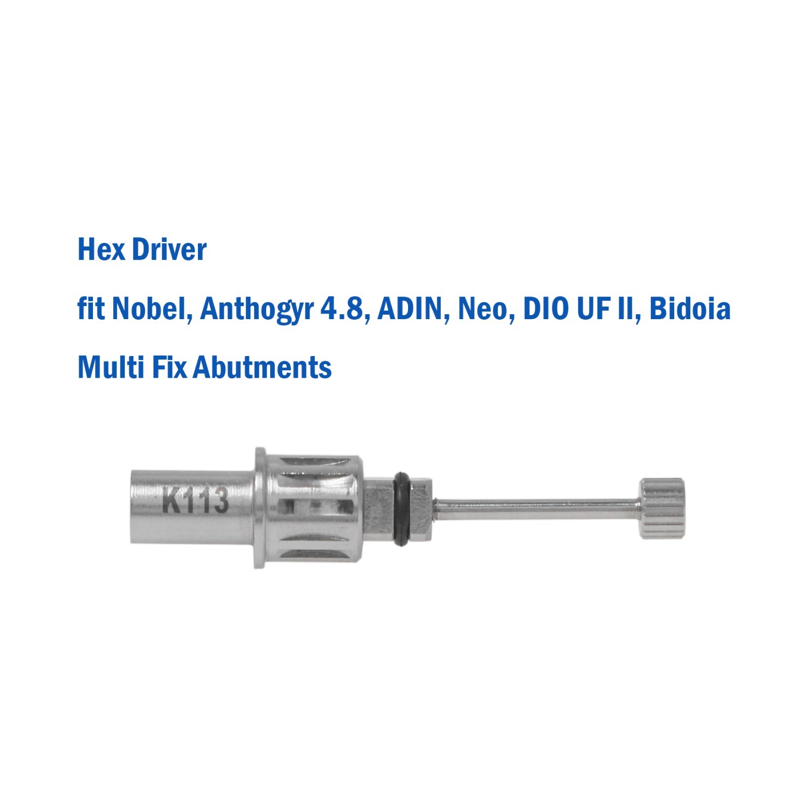 Implant Locator/Multi-unit Abutment Ratchet Driver Dental Torque Wrench Tool