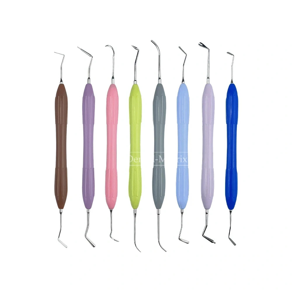 Dental Resin Spatulas Composite Silicone Resin Filling Aesthetic Restoration Kit