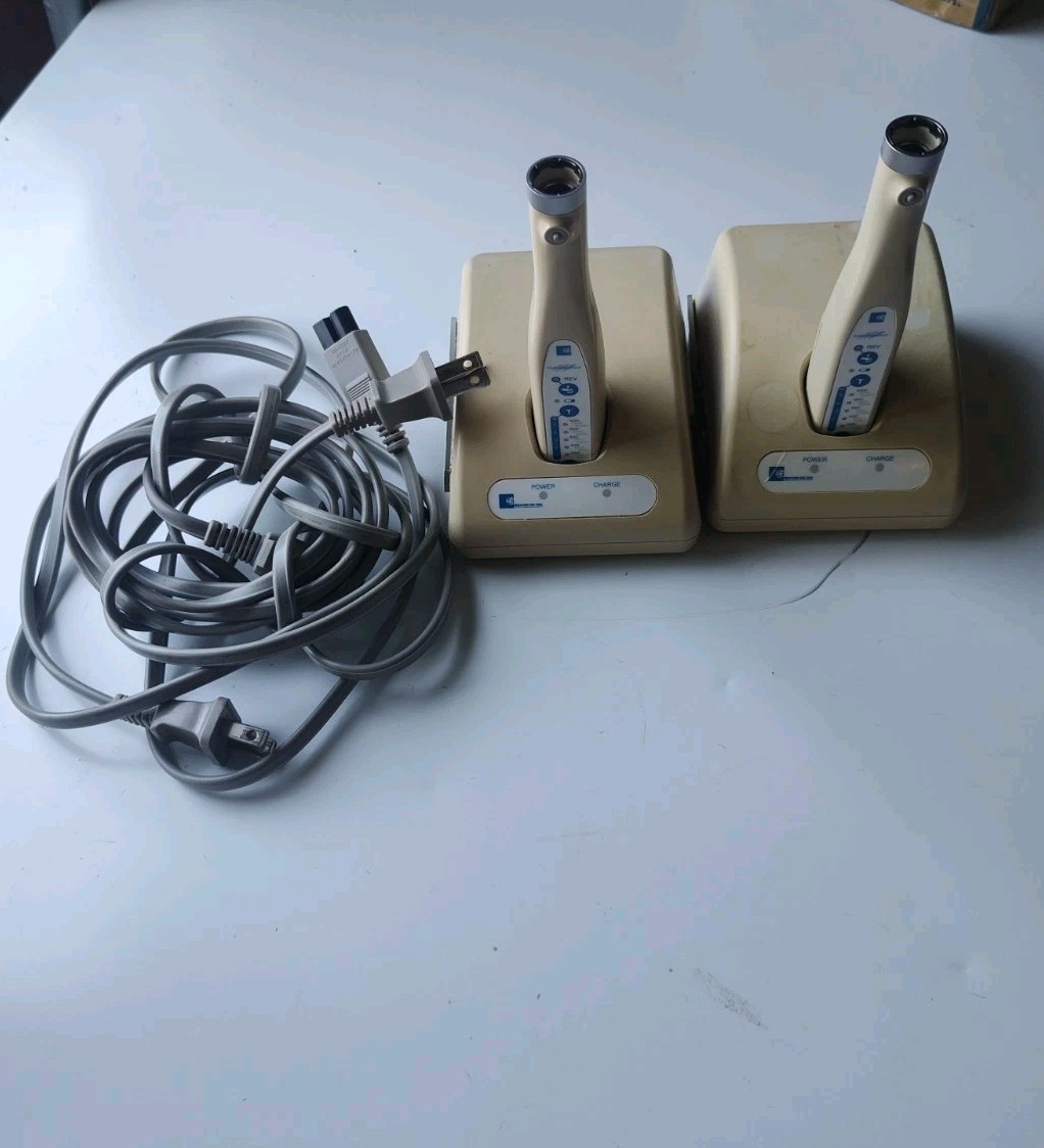 Lot Of 2 Brasseler USA EndoSequence Micromotor Dental Handpiece & Charger