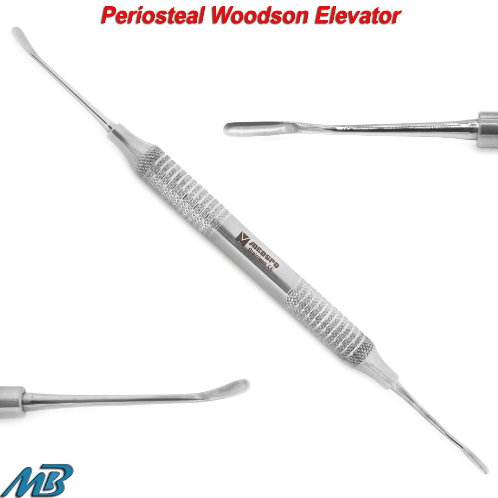 Dental Woodson Periosteal Elevator Scaler Double Ended Tooth Surgical Instrument
