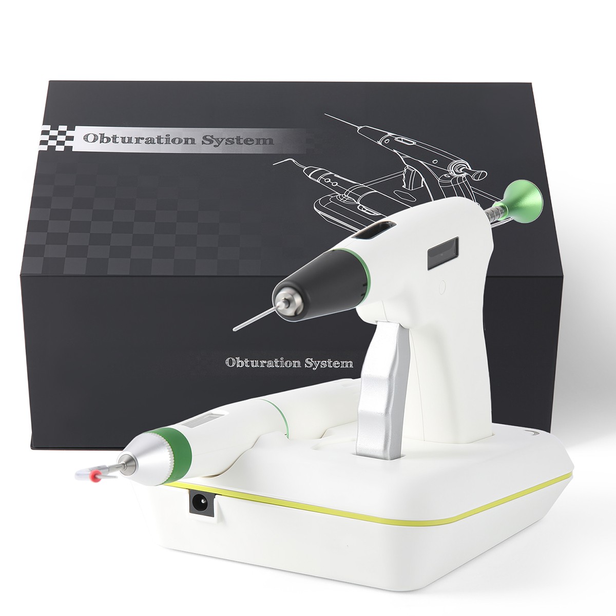 AZDENT Dental Brushless Implant Motor Surgical System /Obturation Heated Pen+Gun