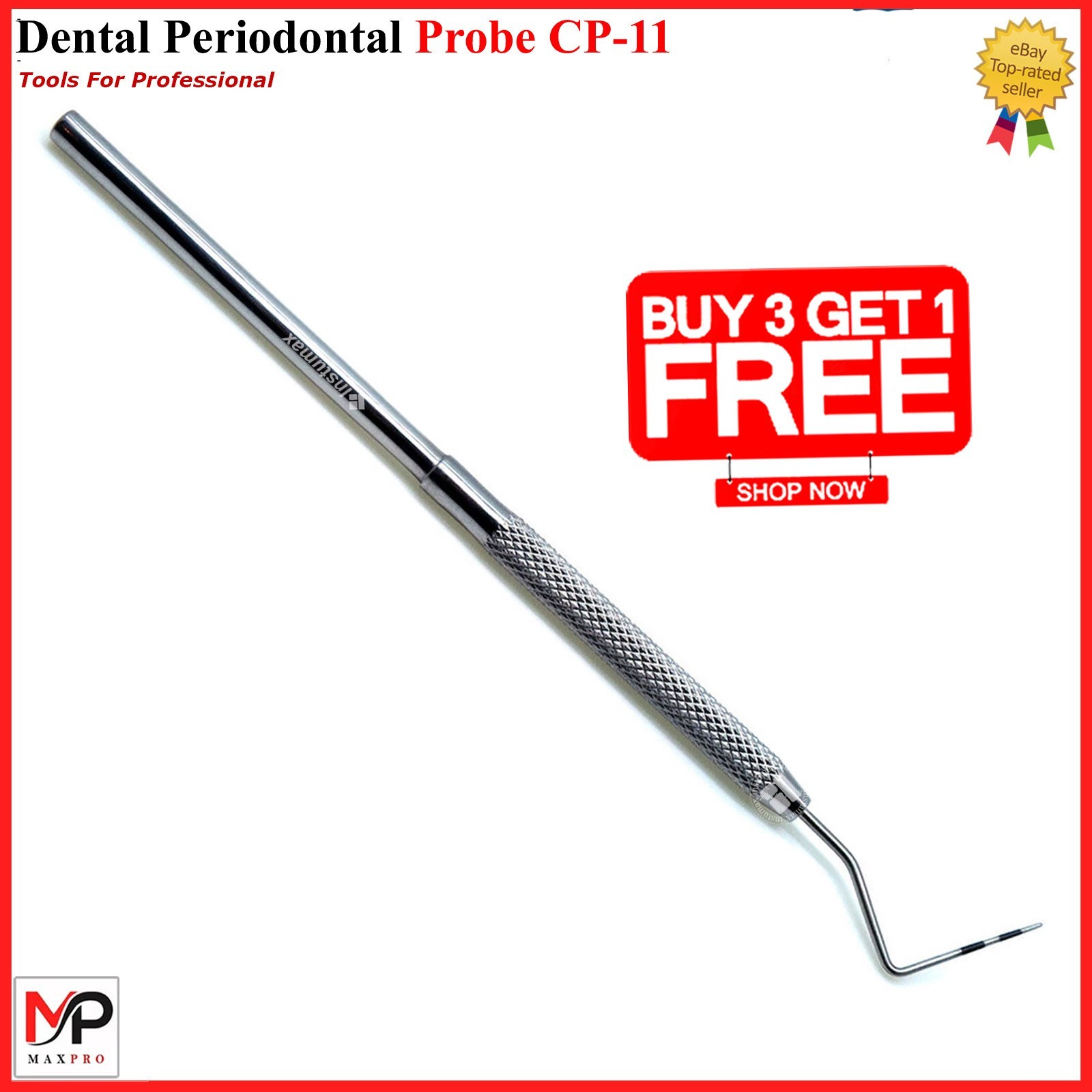 Dental Examination Probes CP-11 Perio Gum Depth Measuring Color William Marking
