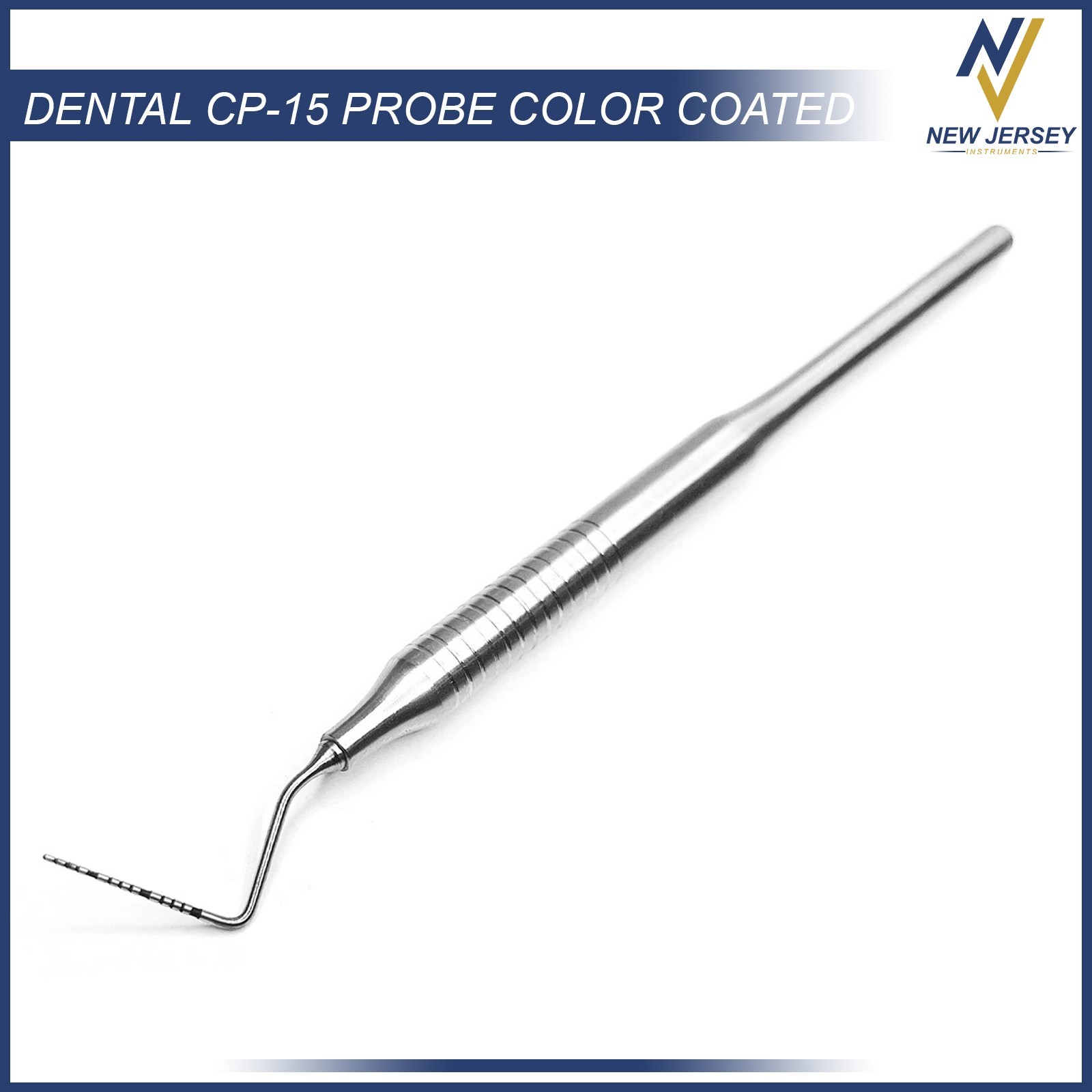 Dental UNC-15 CP Probe Color Coded-Marking Probe Periodontal Examination probe