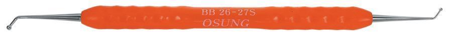 Osung Dental Burnisher Silicone Handle Ball Heads 2.1mm/3.1mm BB 26-27S [# 130]