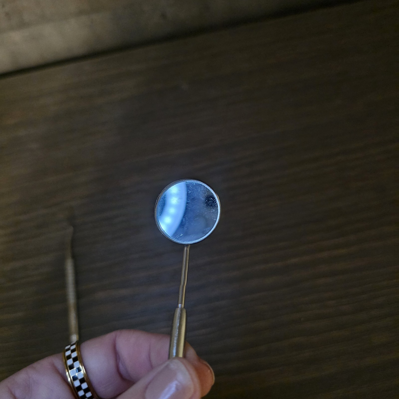 Vintage Stainless Steel Dental Mirror And Probe