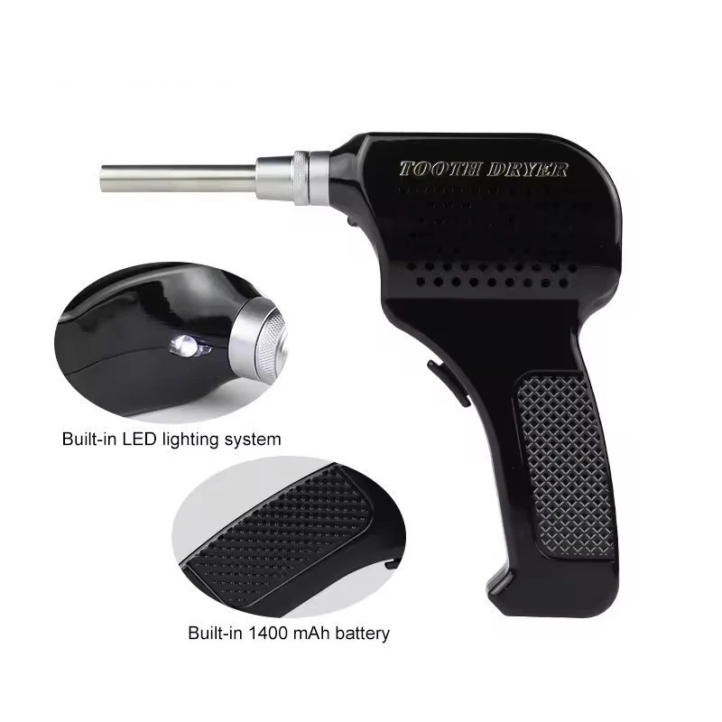 Professional Dental Lab Air Dryer for Oral Orthodontic Teeth Drying Black