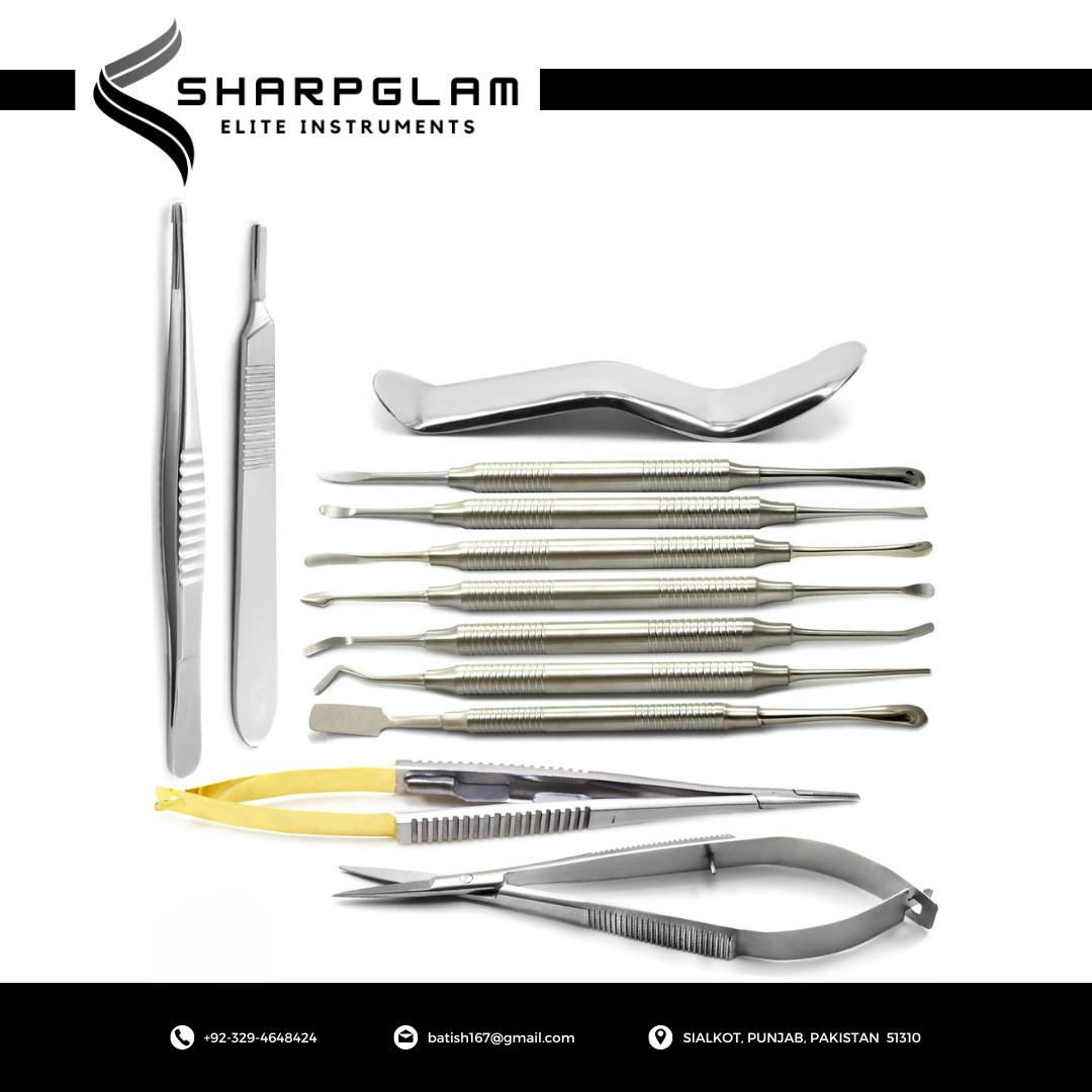 Sharpglam Micro Periodontal Oral Surgery Kit Dental Surgical Instruments Set