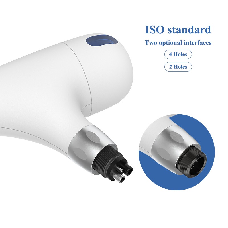 Dental Air Polisher Dentist Sandblasting Gun Air Flow Teeth Whitening 2/4 Holes