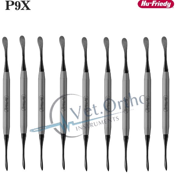 Lot Of 10 Pcs Hu Friedy 9 Molt Periosteal Elevator, Black Line