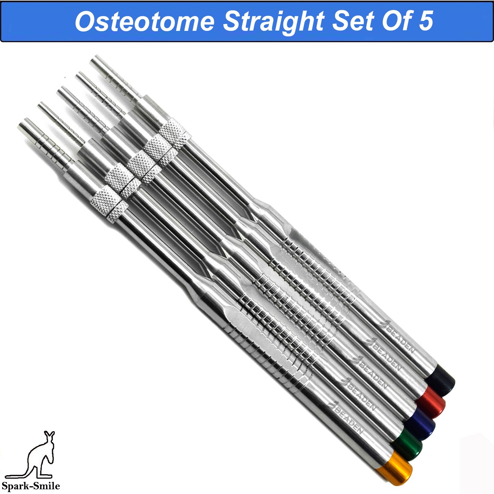 Dental Osteotome Straight 5-PCS osteotome set Concave for Sinus Lift Instruments