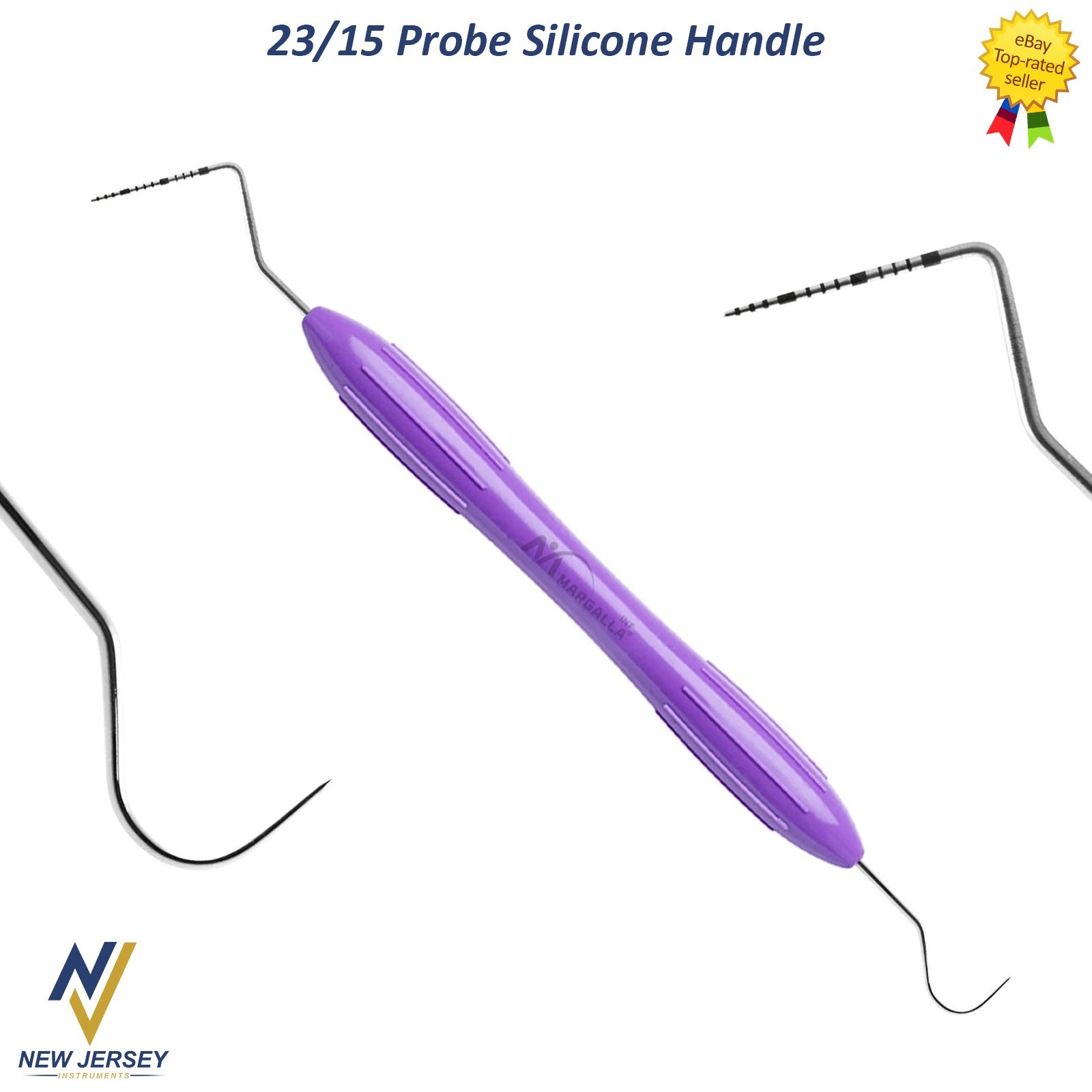 Dental Perio Explorer 23 Probe UNC 15 Color Marking Diagnostic Double Ended Tool