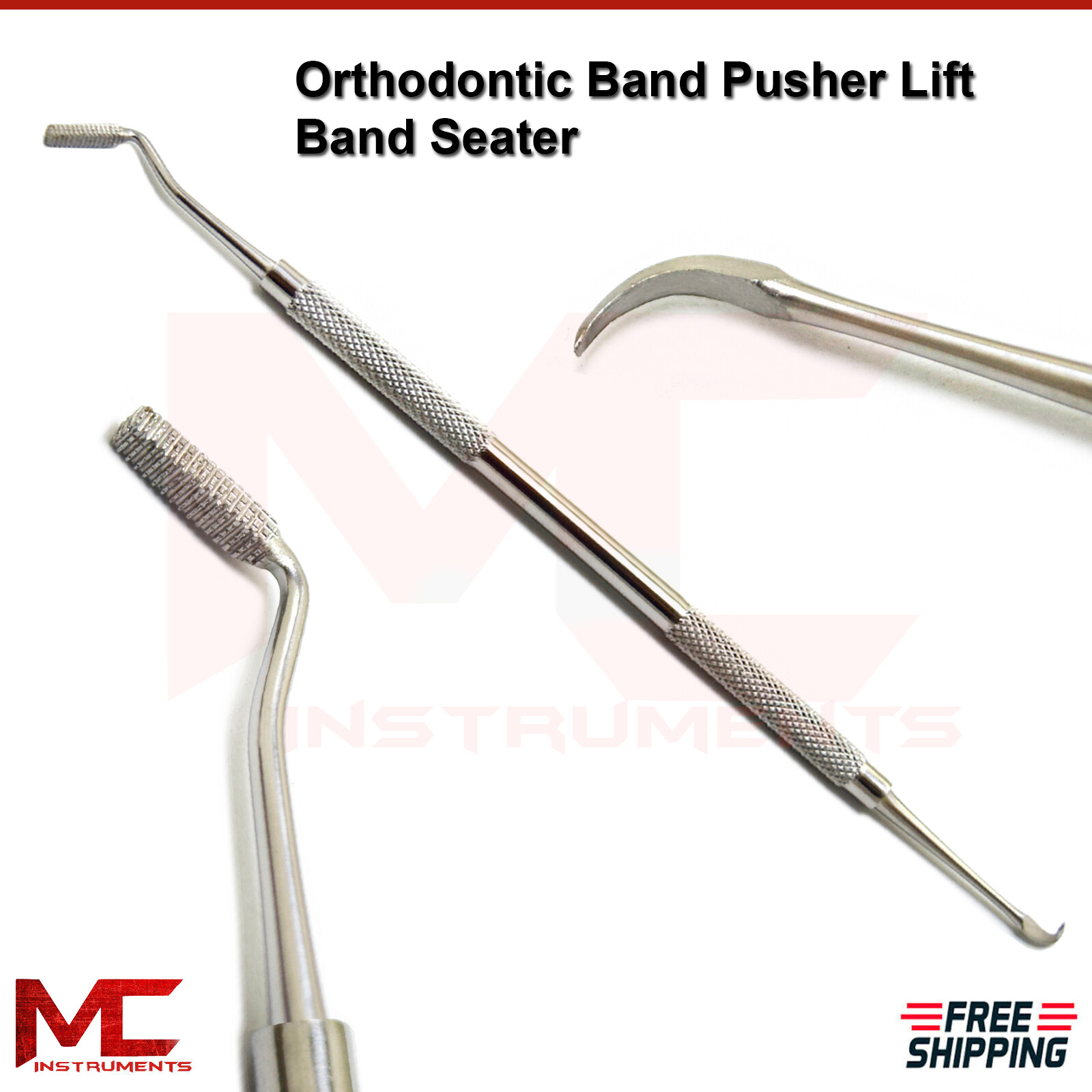 Orthodontic Band Putting Elastic Dental Bands Separating Surgical Instruments CE