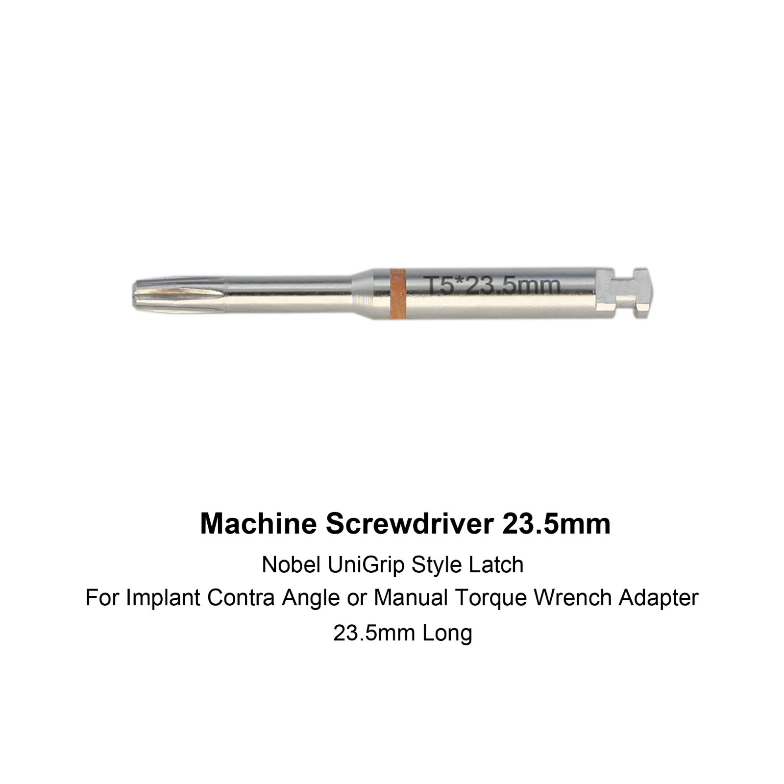Implant UniGrip T5 Screwdrivers Nobel Drivers Torque Wrench Ratchet Hand Adapter