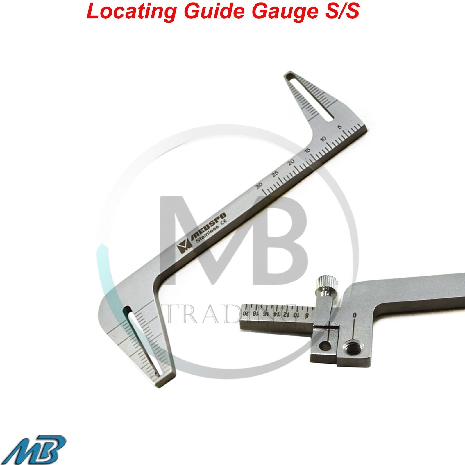 Dental Implant Locating Guide Surgical Planting Positioning Locator Ruler Gauge