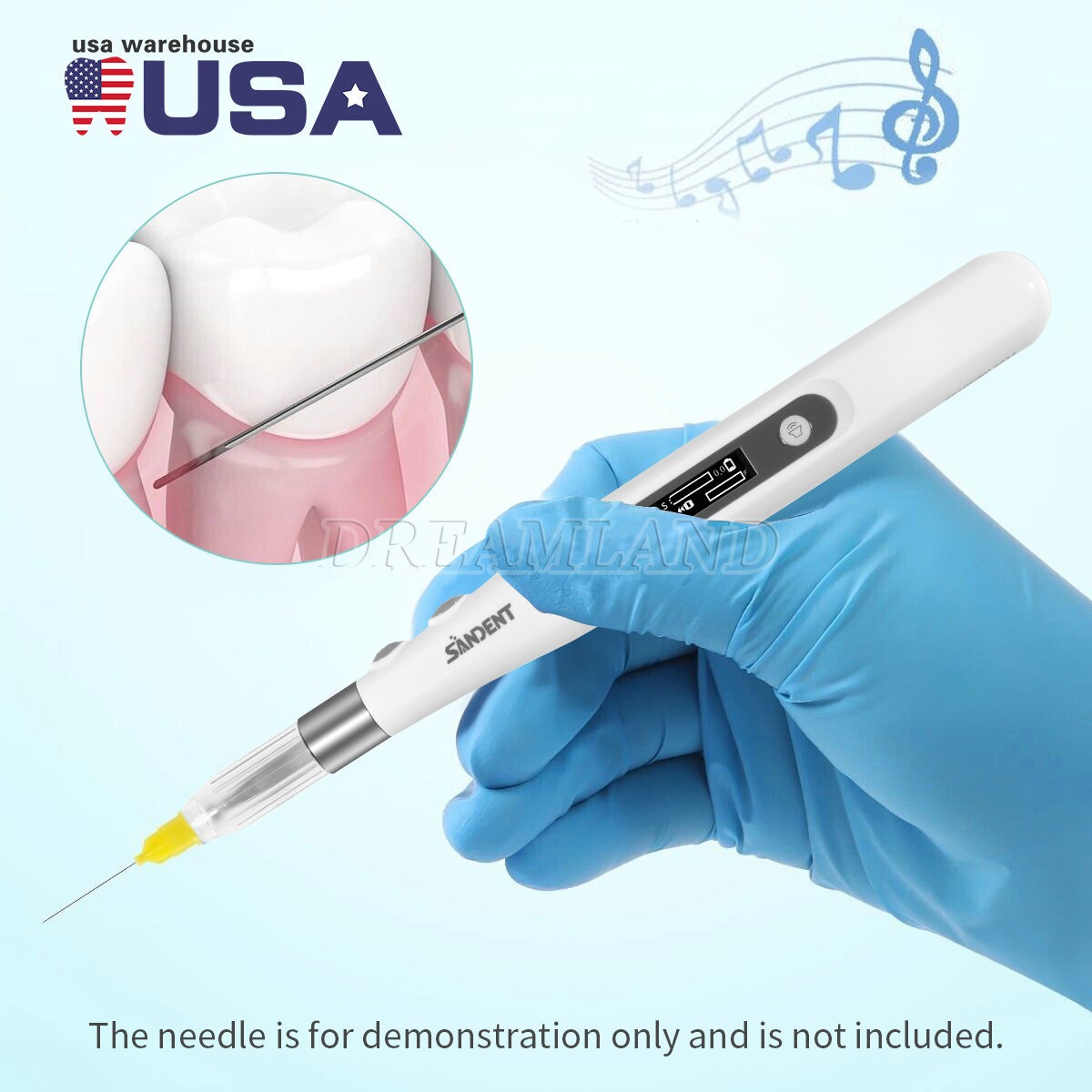 Woodpecker Style Dental Painless Oral Local Anesthesia Device anestesia Pen