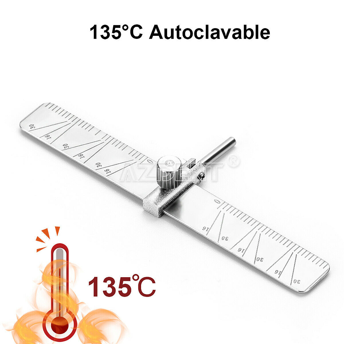 Dental Implant Locating Guide Surgical Planting Positioning Locator Angle Ruler