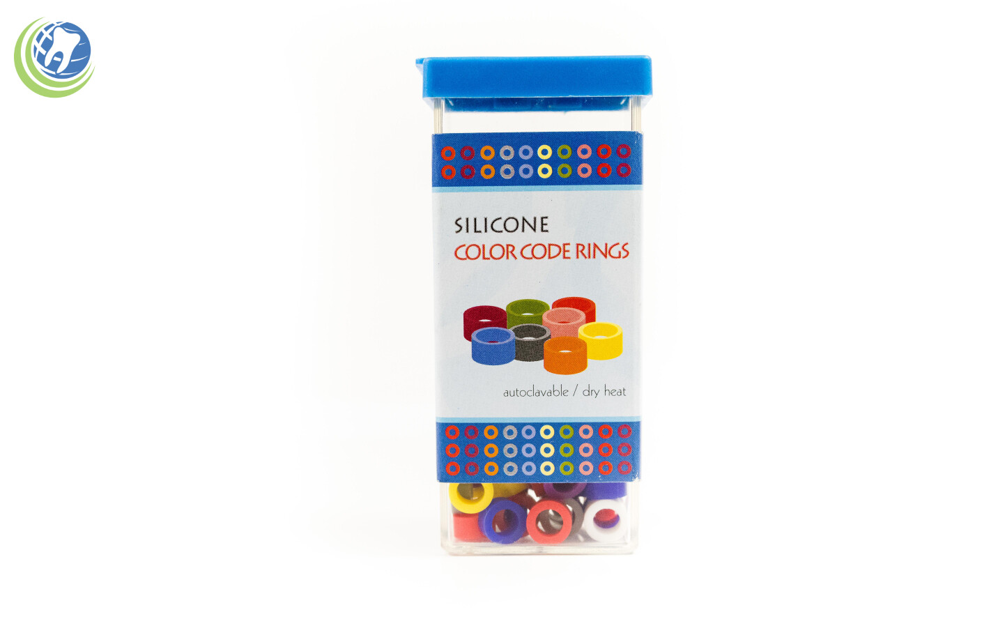 Dental Hygienist Silicone Color Code Instrument Rings – 60/ box Assorted Colors