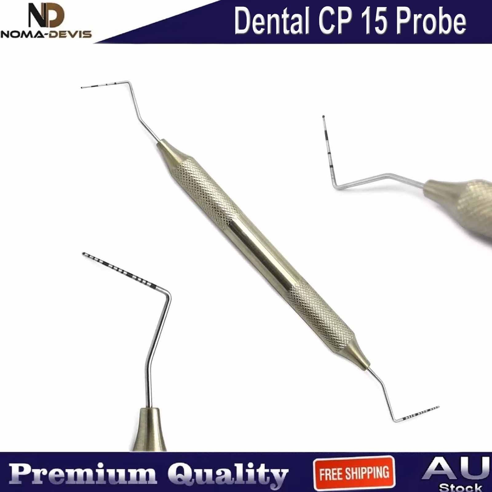 Dental CP 15 Probe Double End Color Coded Periodontal Screening Instruments CE
