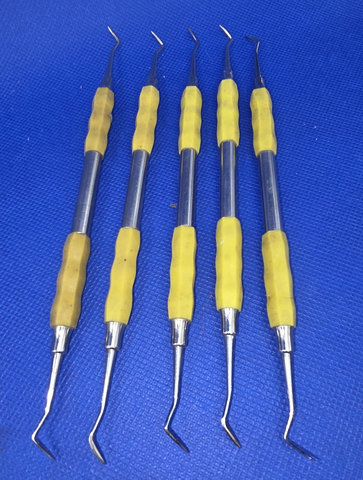 Lot of 5 Hollenback Dental Carvers Restorative Instruments GoldFlex Style…