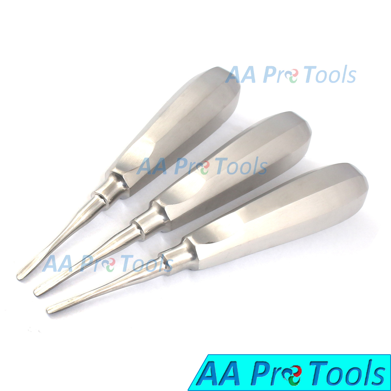 3 Pieces Dental Apical Root Tip Elevators #34S Professional Dentist Tools