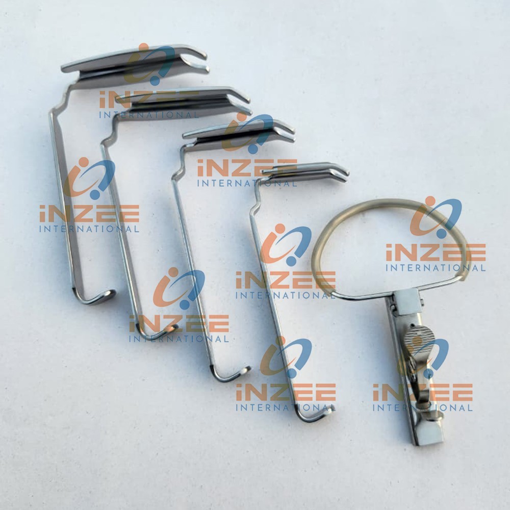 Davis McIvor Mouth Gag Retractor With Ring Blade Compelet Set Dental Surgical