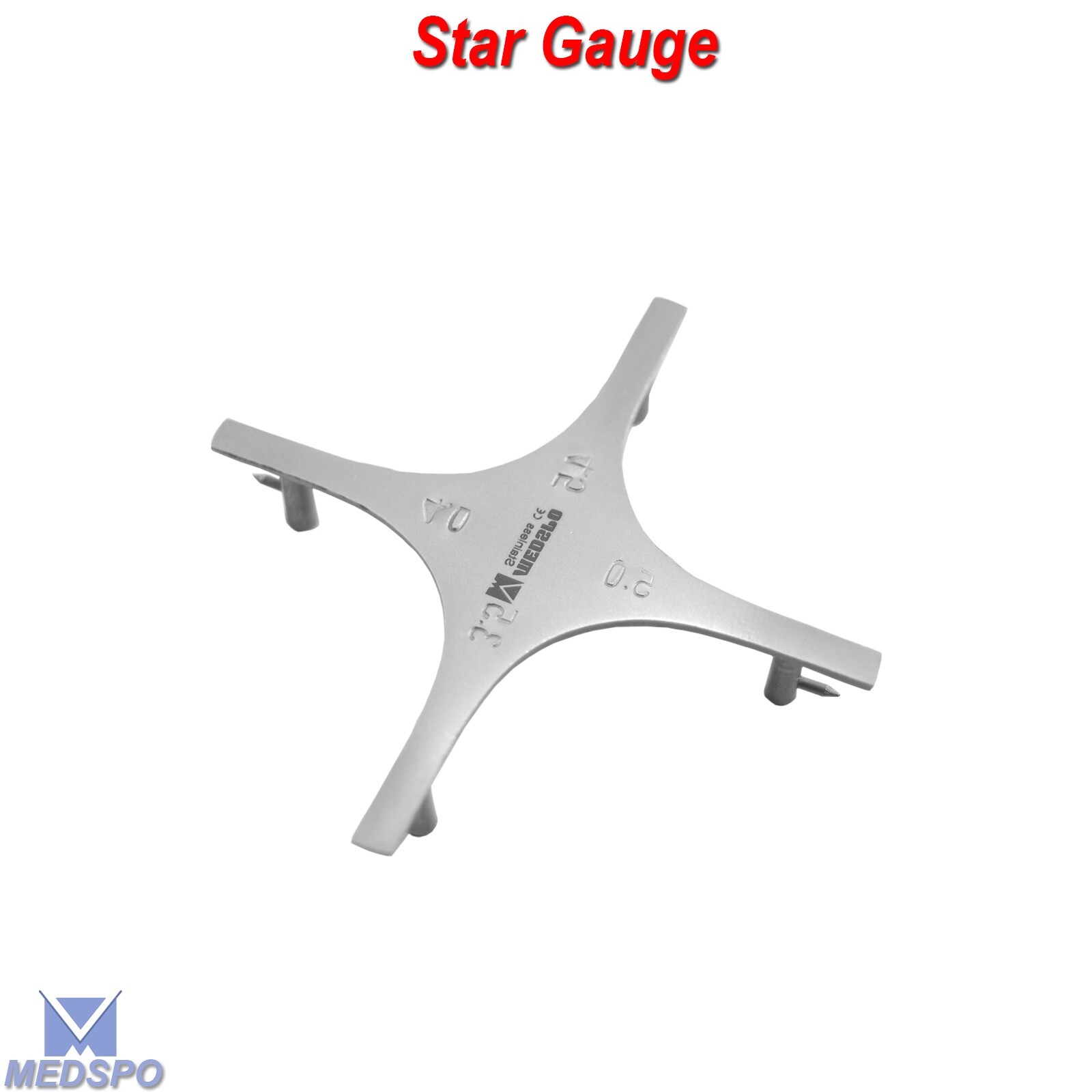 Dental Bracket Positioning Star Gauge Accurate Placement Orthodontic Instruments