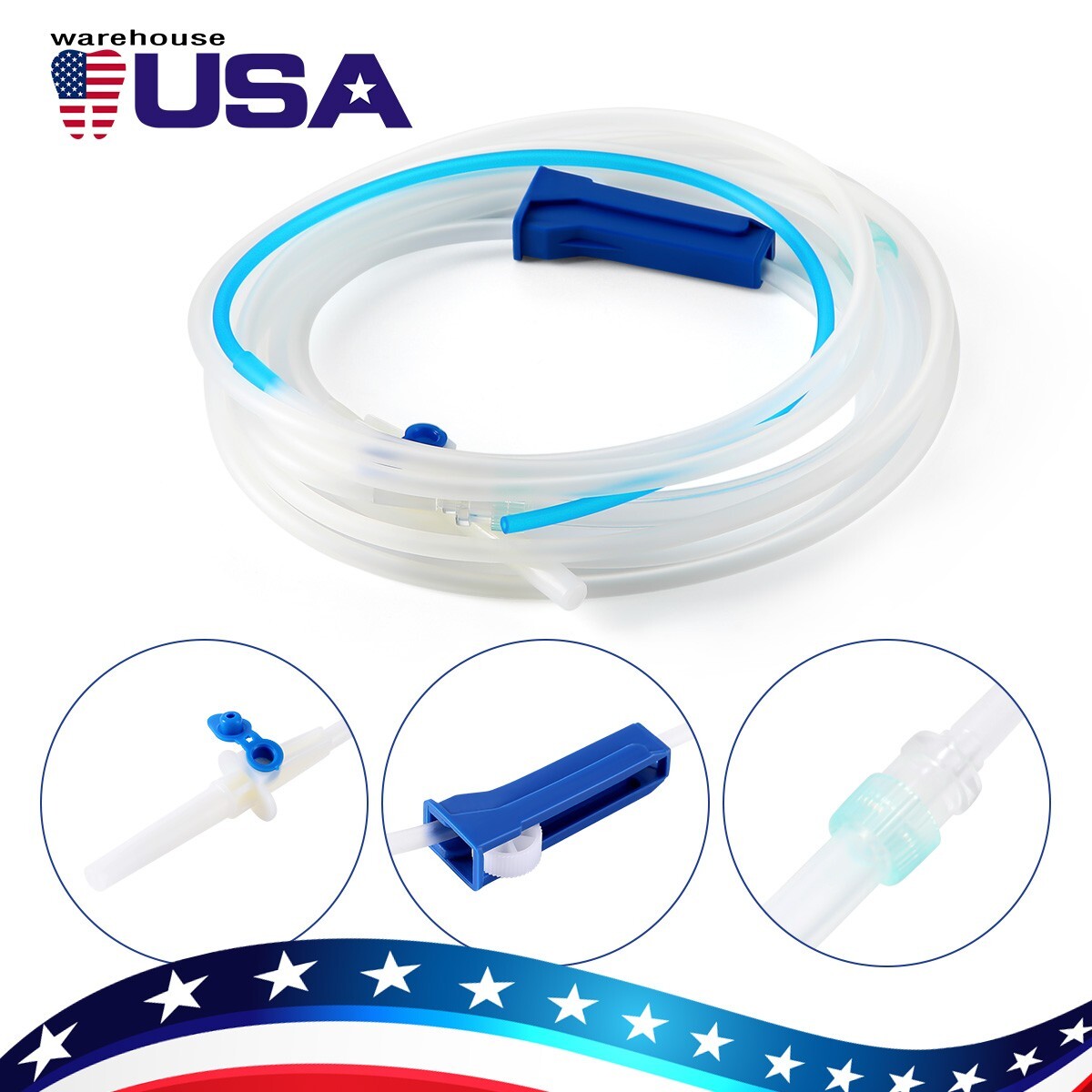 Dental Implant Surgery Irrigation Tubing Disposable Tubes B-II Type Fit NOUVAG