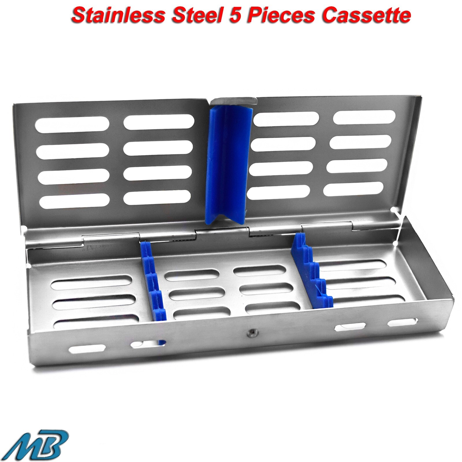 Surgical Tray Autoclave Sterilization Cassette Racks Box Hold Dental Instruments