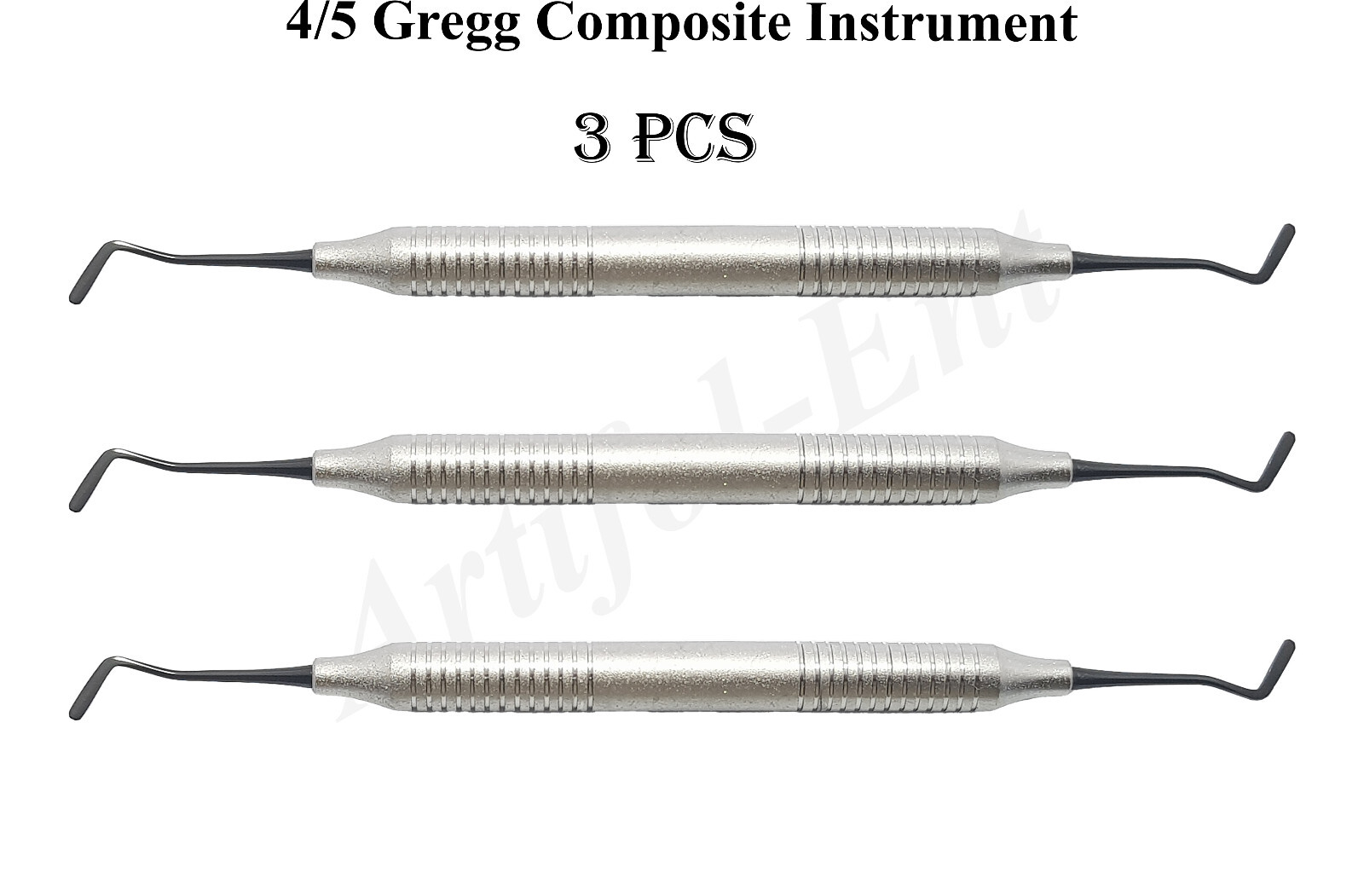 4/5 Gregg Composite Plastic Filling Instrument Dental Restorative Kit 3 Pcs