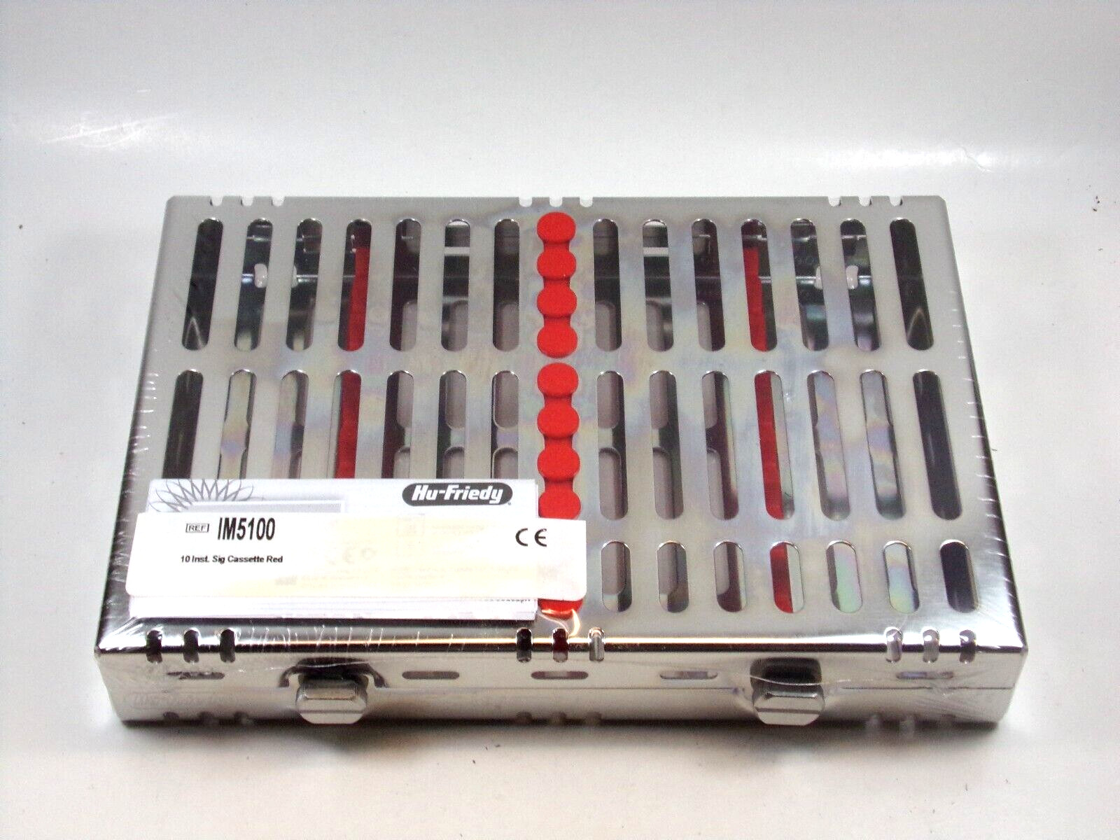 Small Signature Series 10 Instrument Cassette Red IM5100 HU FRIEDY