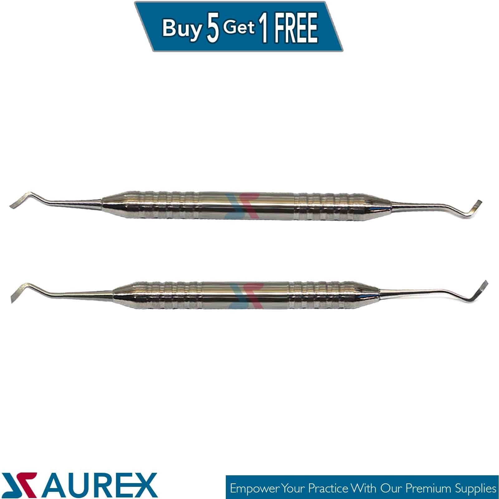 2 Margin Trimmer Mesial & Distal Dental Gingival Restorative Cutting Instruments