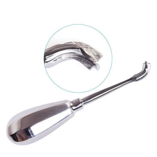 Dental Cross Broken Crown Remover Spreader Drill Restoration Forcep Extraction