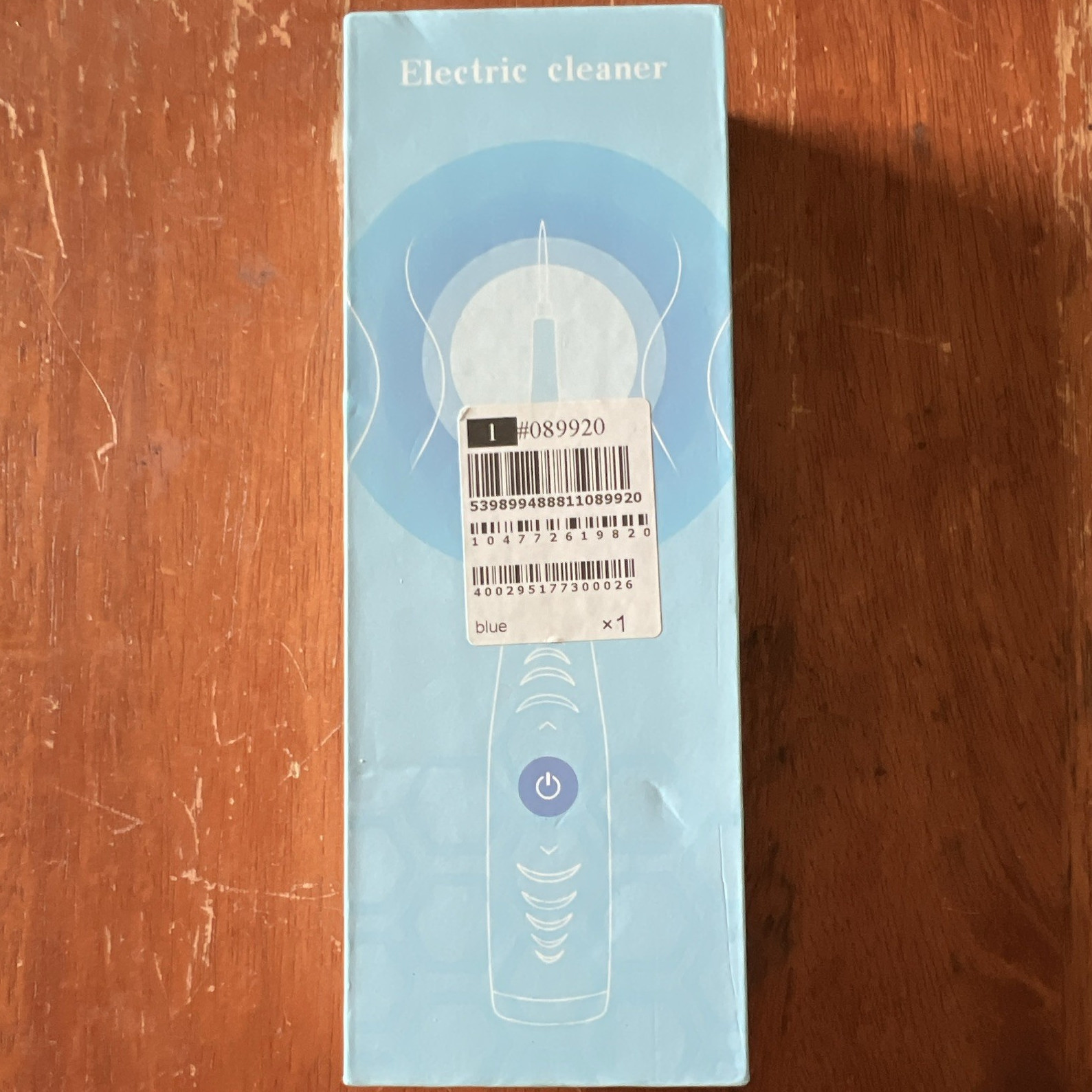 Electric Dental Calculus Remover YK-QSJA Blue with USB Charging Cable