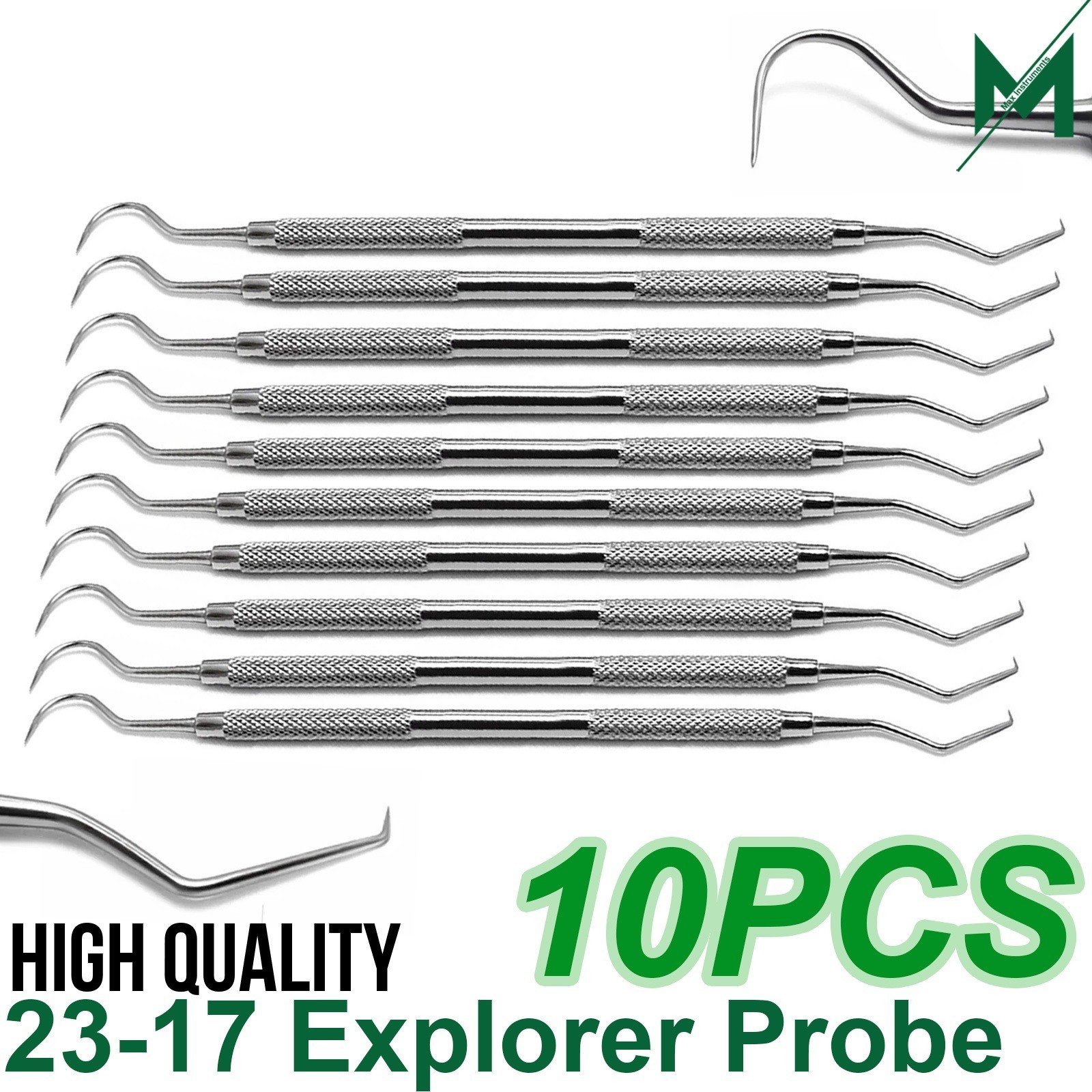 Dental Explorer 23/17 Probe Tooth Scraper Tarter Plaque Cleaner Instruments